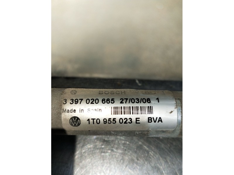 Recambio de motor limpia delantero para volkswagen touran (1t1, 1t2) 2.0 tdi 16v referencia OEM IAM 1T0955023E 3397020665 DERECH