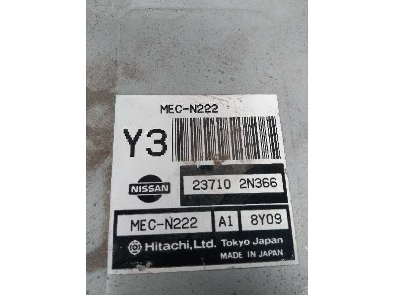 Recambio de centralita motor uce para nissan almera (n15) referencia OEM IAM 237102N366 MECN222 Y3