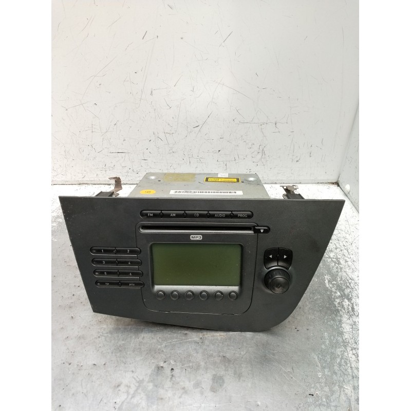 Recambio de sistema audio / radio cd para seat leon (1p1) 2.0 tdi 16v referencia OEM IAM 014SEZ1Z3E38519683  2005