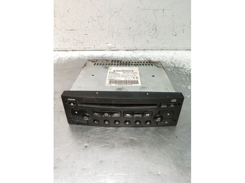 Recambio de sistema audio / radio cd para peugeot 206 hatchback (2a/c) 1.4 i referencia OEM IAM 96488011XT 286948730 2003
