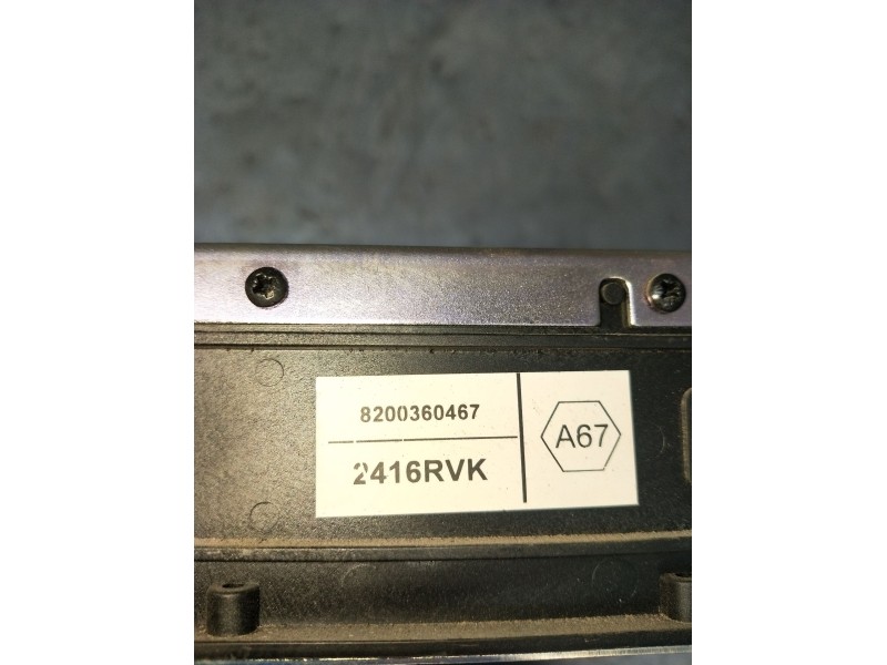 Recambio de sistema audio / radio cd para renault master ii caja/chasis (ed/hd/ud) 2.2 dci 90 referencia OEM IAM 8200360467  199