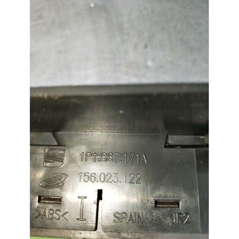 Recambio de mando elevalunas delantero izquierdo para seat leon (1p1) 2.0 tdi 16v referencia OEM IAM 1P1867171A 156023122 5P 200