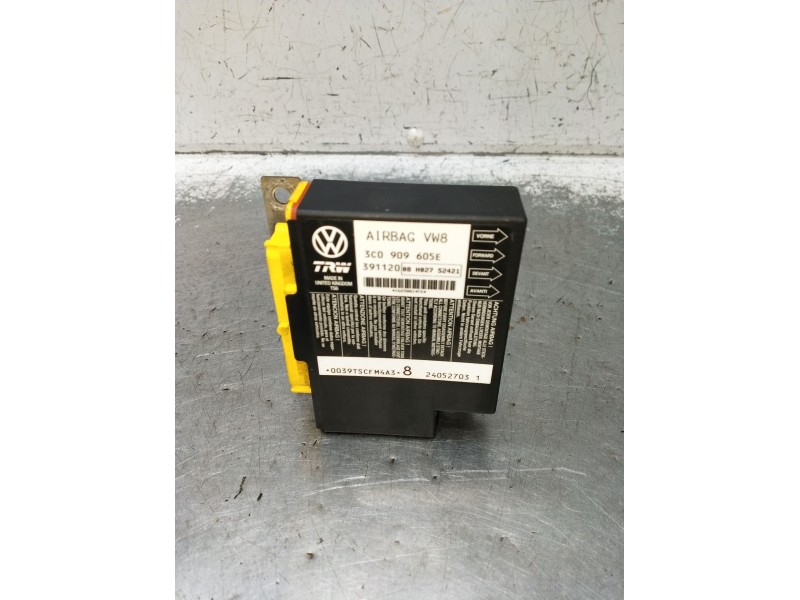Recambio de centralita airbag para seat leon (1p1) 2.0 tdi 16v referencia OEM IAM 3C0909605E 391120 08H027S2421 2005