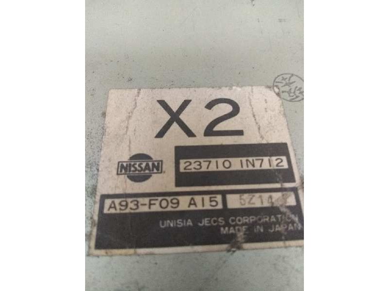Recambio de centralita motor uce para nissan almera (n15) 2.0 diesel referencia OEM IAM 237101N712 A93F09A15 X2