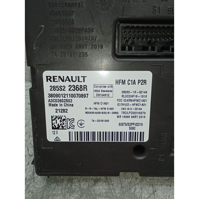 Recambio de modulo electronico para renault arkana i (lcm_, ldn_) 1.6 e-tech 145 (ldmu) referencia OEM IAM 285S22368R A3C0260250