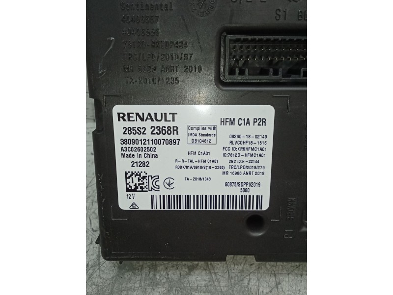 Recambio de modulo electronico para renault arkana i (lcm_, ldn_) 1.6 e-tech 145 (ldmu) referencia OEM IAM 285S22368R A3C0260250