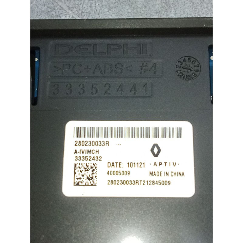 Recambio de modulo electronico para renault arkana i (lcm_, ldn_) 1.6 e-tech 145 (ldmu) referencia OEM IAM 280230033R 33352432 3