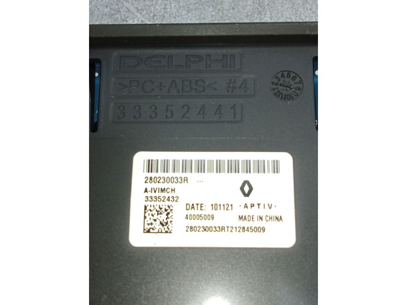 Recambio de modulo electronico para renault arkana i (lcm_, ldn_) 1.6 e-tech 145 (ldmu) referencia OEM IAM 280230033R 33352432 3