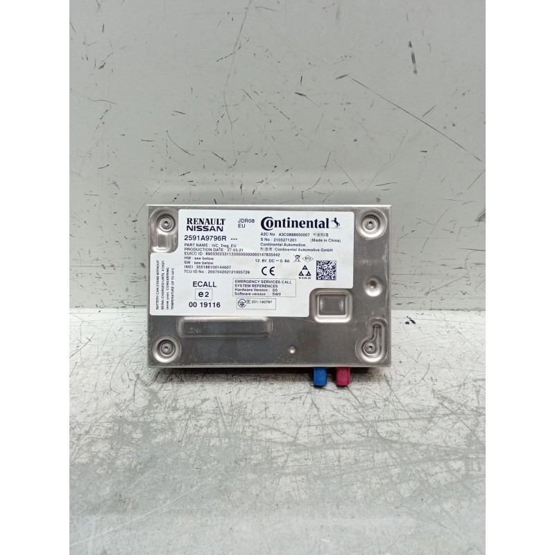 Recambio de modulo electronico para renault arkana i (lcm_, ldn_) 1.6 e-tech 145 (ldmu) referencia OEM IAM 2591A9796R A3C0888950