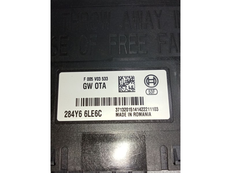 Recambio de modulo electronico para renault arkana i (lcm_, ldn_) 1.6 e-tech 145 (ldmu) referencia OEM IAM 284Y66LE6C F005V03533