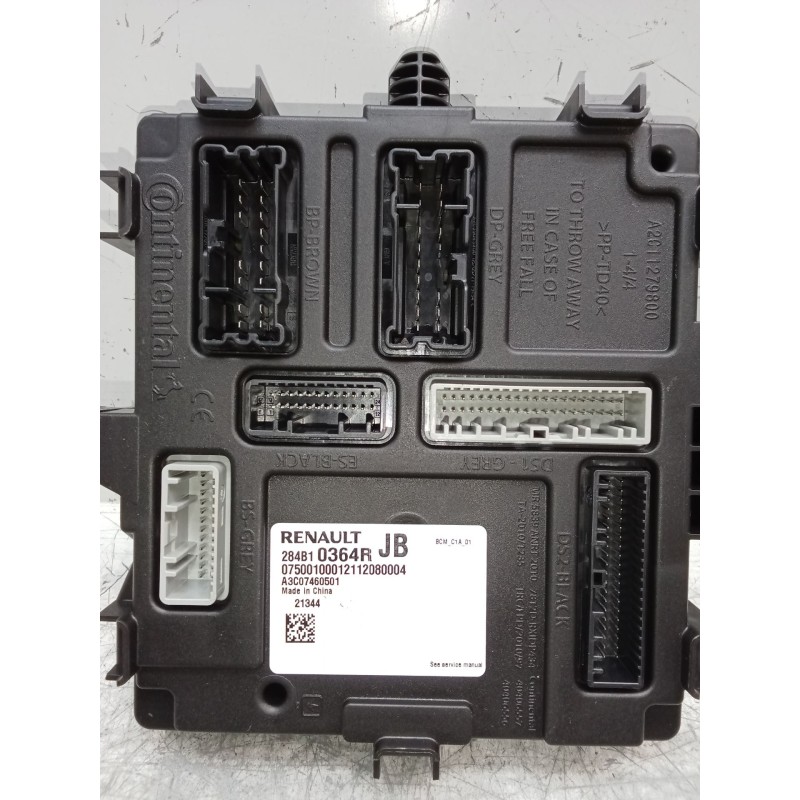 Recambio de modulo electronico para renault arkana i (lcm_, ldn_) 1.6 e-tech 145 (ldmu) referencia OEM IAM 284B10364R 0750010001