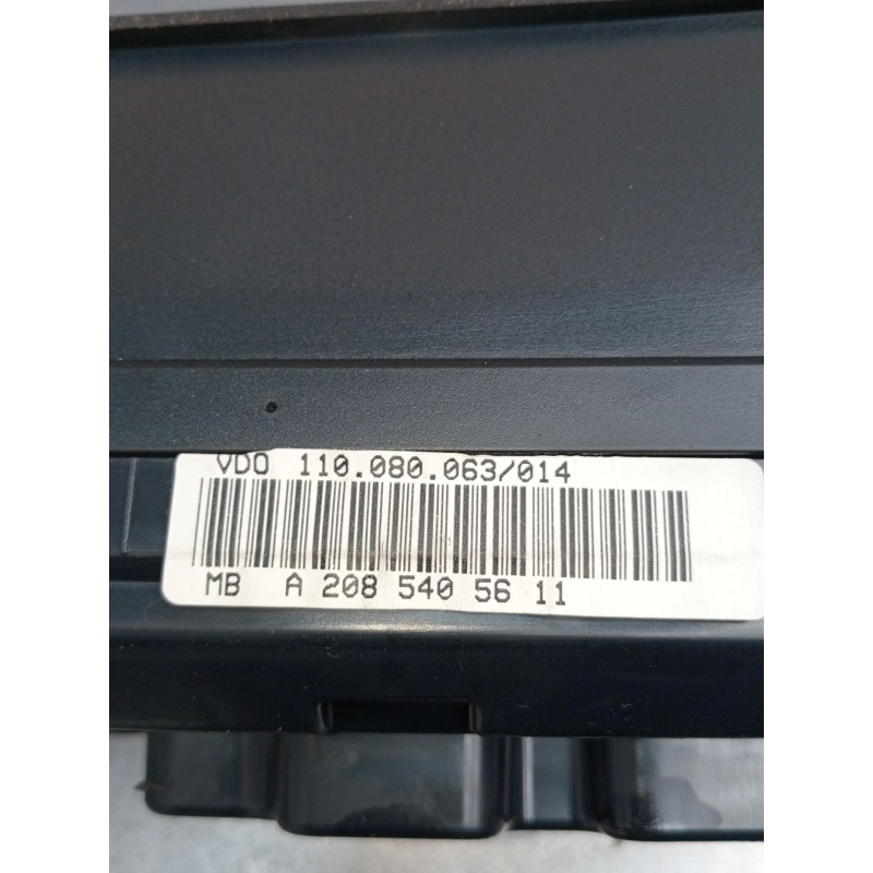 Recambio de cuadro instrumentos para mercedes-benz clk (c208) clk 320 (208.365) referencia OEM IAM 110080063014 A2085405611 1997