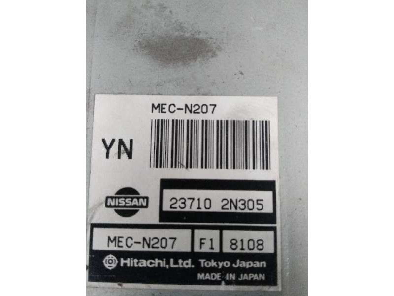 Recambio de centralita motor uce para nissan almera (n15) gx referencia OEM IAM 237102N305 MECN207 YN