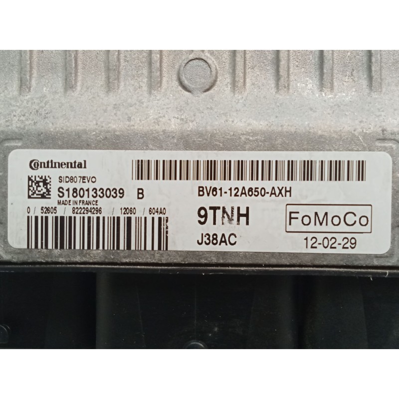 Recambio de centralita motor uce para ford focus iii 1.6 tdci referencia OEM IAM BV6112A650AXH SID807EVO S180133039. 82294296