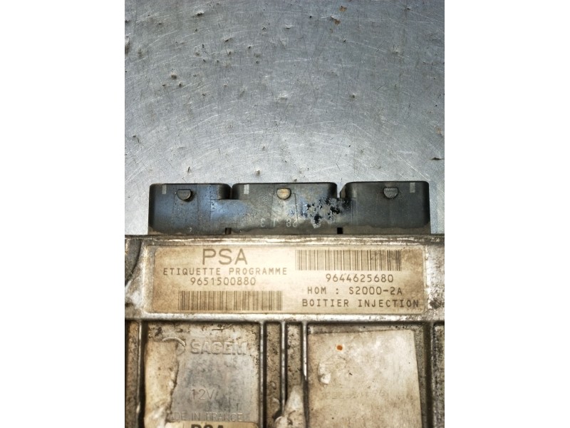 Recambio de centralita motor uce para peugeot 206 hatchback (2a/c) 1.4 i referencia OEM IAM 9651500880 S20002A 9644625680 2003