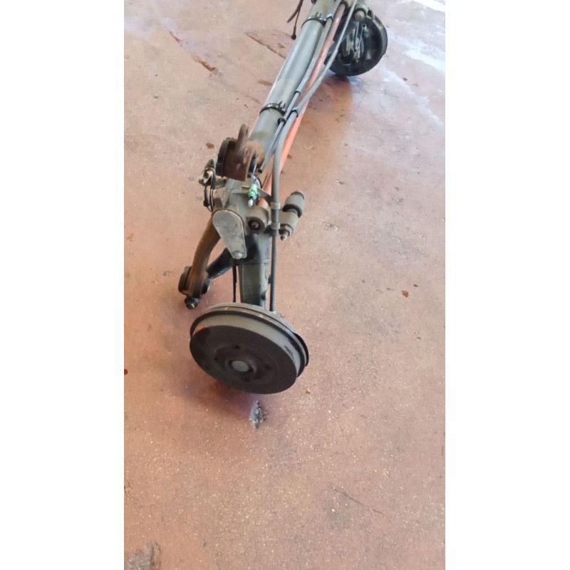 Recambio de puente trasero para peugeot 206 hatchback (2a/c) 1.4 i referencia OEM IAM TAMBOR/ABS  