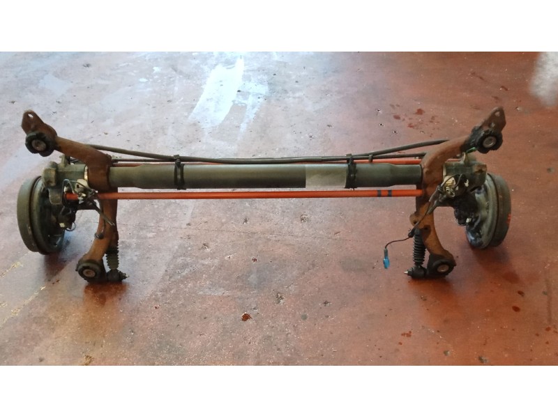 Recambio de puente trasero para peugeot 206 hatchback (2a/c) 1.4 i referencia OEM IAM TAMBOR/ABS  