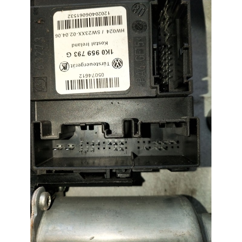 Recambio de elevalunas delantero izquierdo para volkswagen touran (1t1, 1t2) 2.0 tdi 16v referencia OEM IAM 1T1837729AG 5P 2003