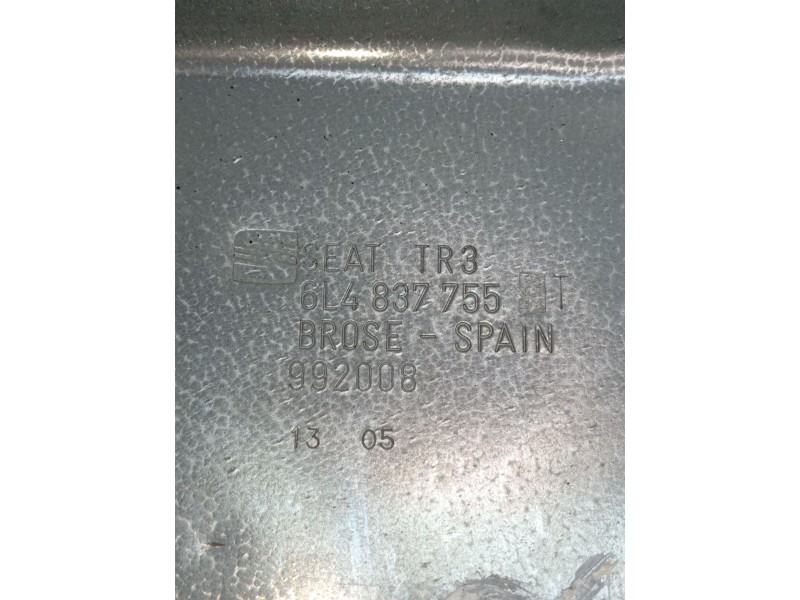 Recambio de elevalunas delantero izquierdo para seat cordoba (6l2) 1.4 tdi referencia OEM IAM 6L4837755 992008 2002 4P