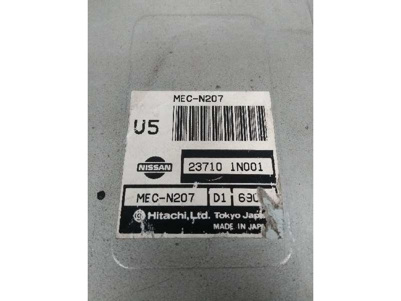 Recambio de centralita motor uce para nissan almera (n15) referencia OEM IAM 237101N001 MECN207 U5 Recambio de centralita motor uce para nissan almera (n15) referencia OEM IAM 237101N001 MECN207 U5