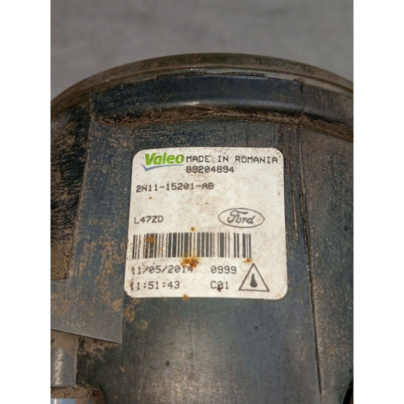 Recambio de faro antiniebla izquierdo para ford transit v363 furgoneta (fcd, fdd) 2.2 tdci rwd referencia OEM IAM 89204894 2N111