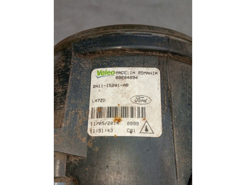 Recambio de faro antiniebla izquierdo para ford transit v363 furgoneta (fcd, fdd) 2.2 tdci rwd referencia OEM IAM 89204894 2N111