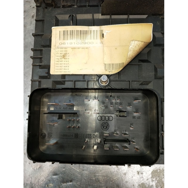 Recambio de caja reles / fusibles para volkswagen touran (1t1, 1t2) 2.0 tdi 16v referencia OEM IAM 1K0937800AC 0619102900E1T1937