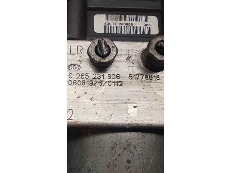 Recambio de abs para fiat stilo (192_) 1.4 16v (192axh1b, 192bxh1b) referencia OEM IAM 0265800560 0265231806 51778818