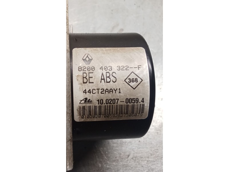 Recambio de abs para renault twingo ii (cn0_) 1.2 (cn0d) referencia OEM IAM 10097014093 000402828E1 8200403322F 10020700594