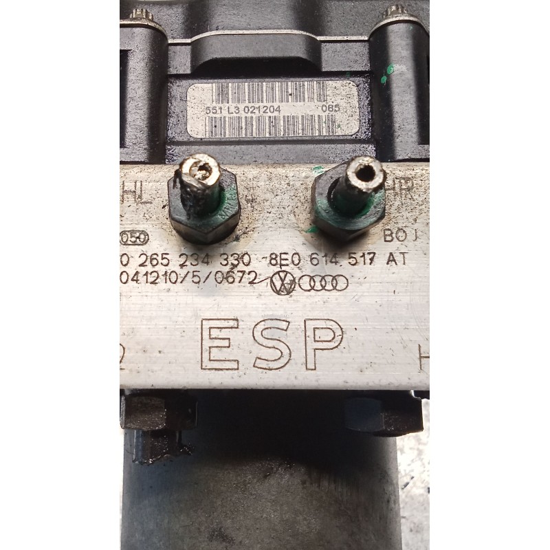Recambio de abs para audi a4 b7 (8ec) 2.0 tdi 16v referencia OEM IAM 8E0910517B018 8E0614517AT04 0265950468 0265234330 8E0614517