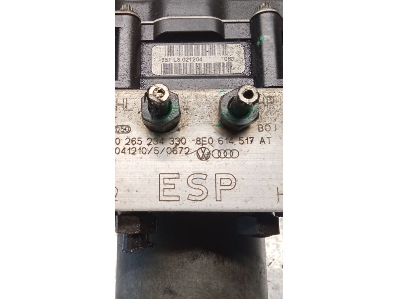 Recambio de abs para audi a4 b7 (8ec) 2.0 tdi 16v referencia OEM IAM 8E0910517B018 8E0614517AT04 0265950468 0265234330 8E0614517