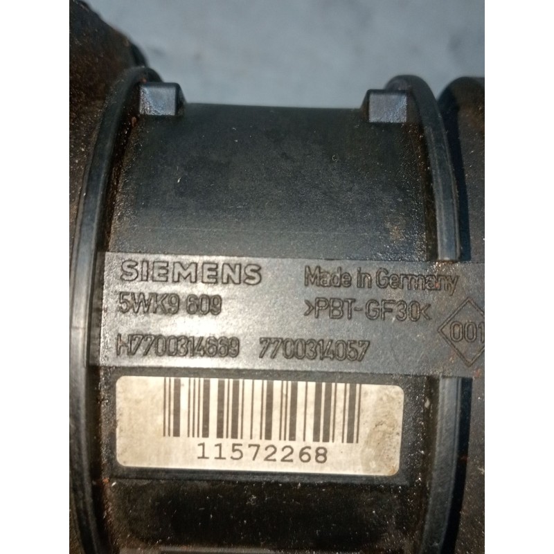 Recambio de caudalimetro para renault master ii caja/chasis (ed/hd/ud) 2.2 dci 90 referencia OEM IAM 5EK9609 H7700314660 7700314