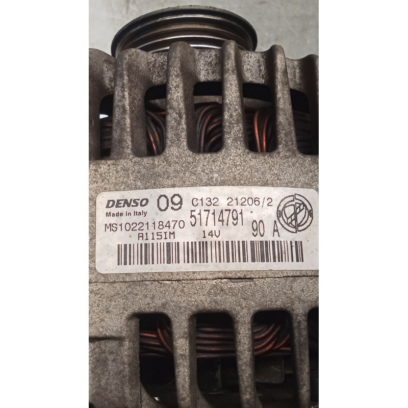 Recambio de alternador para fiat stilo (192_) 1.4 16v (192axh1b, 192bxh1b) referencia OEM IAM 51714791 MS1022118470 90A 06