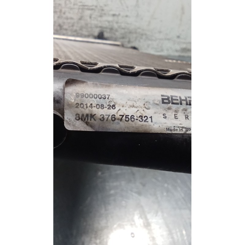 Recambio de radiador agua para opel corsa d color edition referencia OEM IAM 8MK376756321 99000037 11