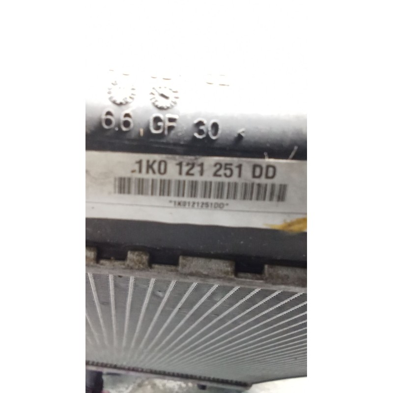 Recambio de radiador agua para volkswagen golf vi (5k1) 1.6 tdi referencia OEM IAM 1K0121251DD  09