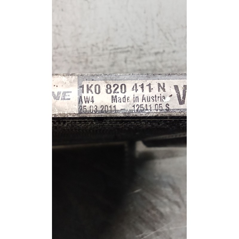 Recambio de condensador / radiador aire acondicionado para volkswagen golf vi (5k1) 1.6 tdi referencia OEM IAM 1K0820411N  09