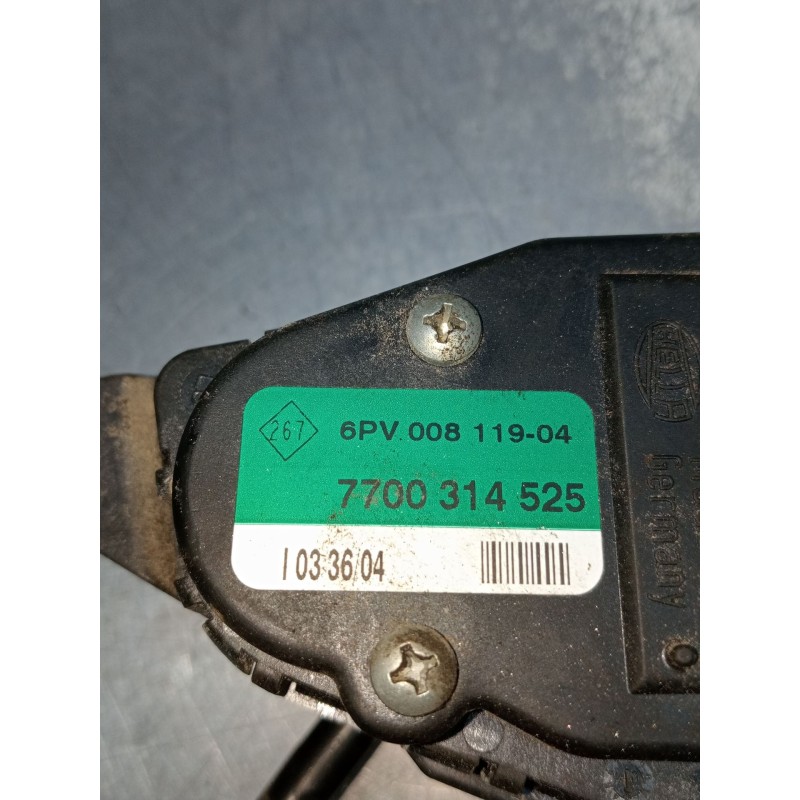 Recambio de potenciometro pedal para renault master ii caja/chasis (ed/hd/ud) 2.2 dci 90 referencia OEM IAM 7700314525 6PV008119