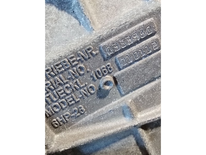 Recambio de caja cambios para bmw 5 (e60) 530 d referencia OEM IAM 6HP26 AUTOMAT 0353980 010112