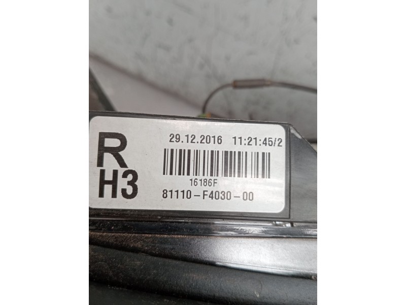 Recambio de faro derecho para toyota c-hr (_x1_) 1.8 hybrid (zyx10_, zyx11_) referencia OEM IAM 16186F 81110F403000 OJO VER FOTO