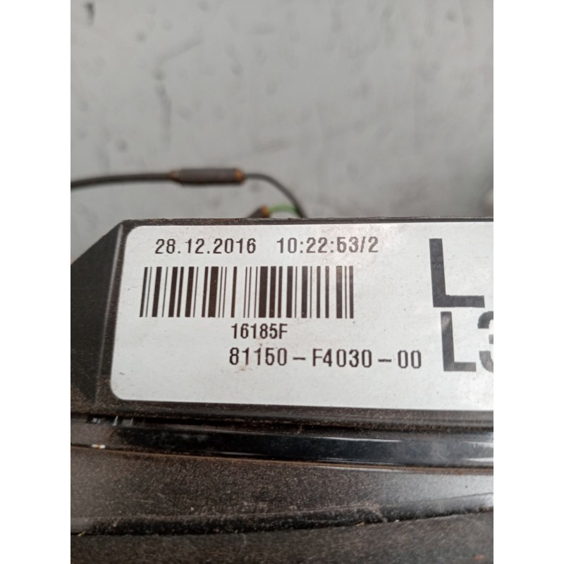 Recambio de faro izquierdo para toyota c-hr (_x1_) 1.8 hybrid (zyx10_, zyx11_) referencia OEM IAM 16185F 81150F403000 OJO VER FO