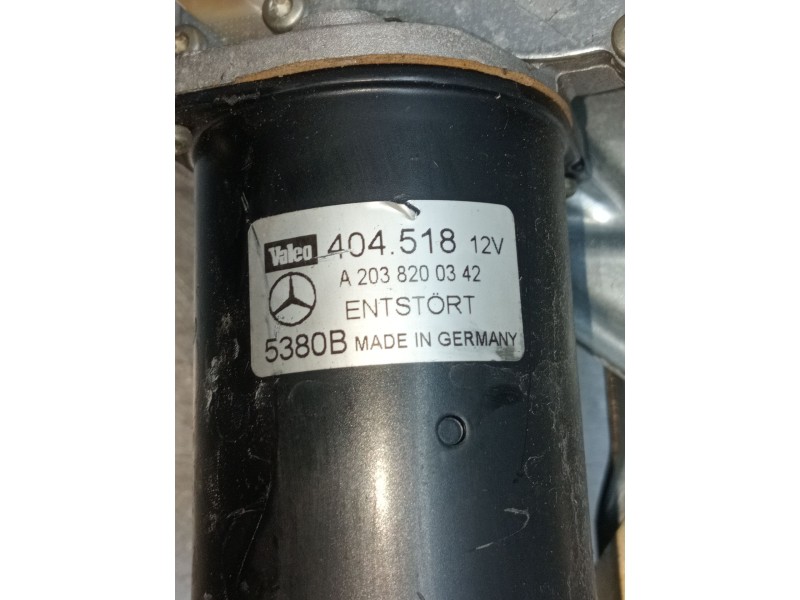 Recambio de motor limpia delantero para mercedes-benz clase c (w203) c 220 cdi (203.006) referencia OEM IAM A2038200342 404518 2