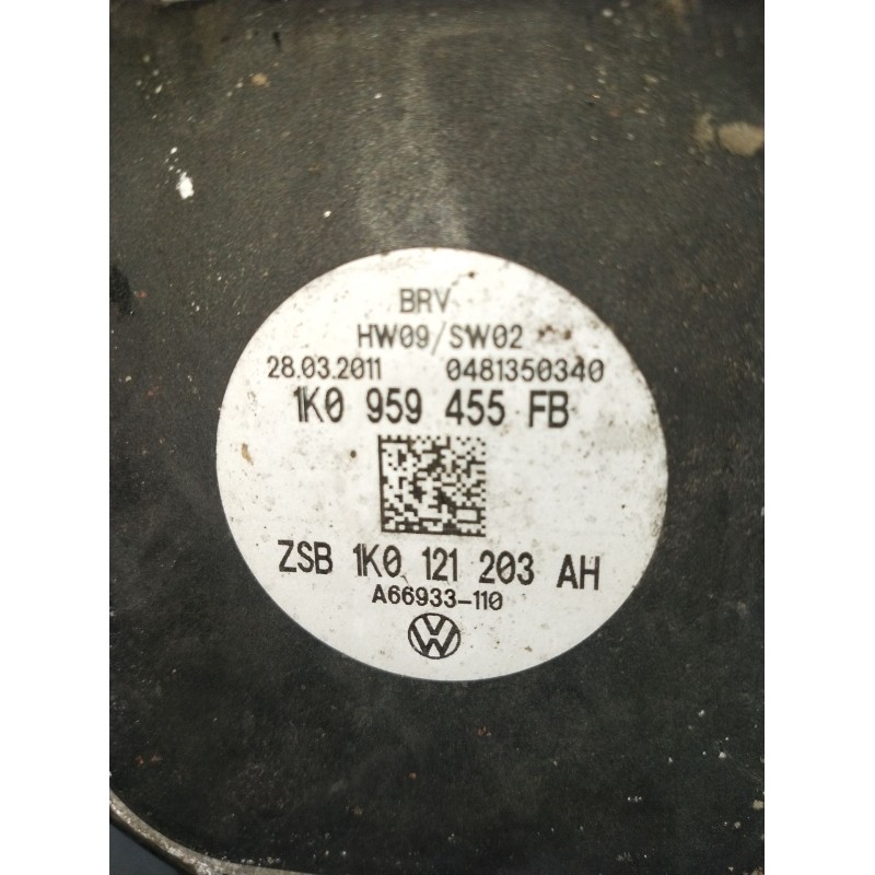 Recambio de electroventilador para volkswagen golf vi (5k1) 1.6 tdi referencia OEM IAM 1K0959455FB 1K0121203AH IK0121207BA 1K012