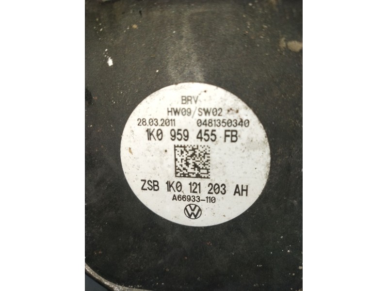 Recambio de electroventilador para volkswagen golf vi (5k1) 1.6 tdi referencia OEM IAM 1K0959455FB 1K0121203AH IK0121207BA 1K012