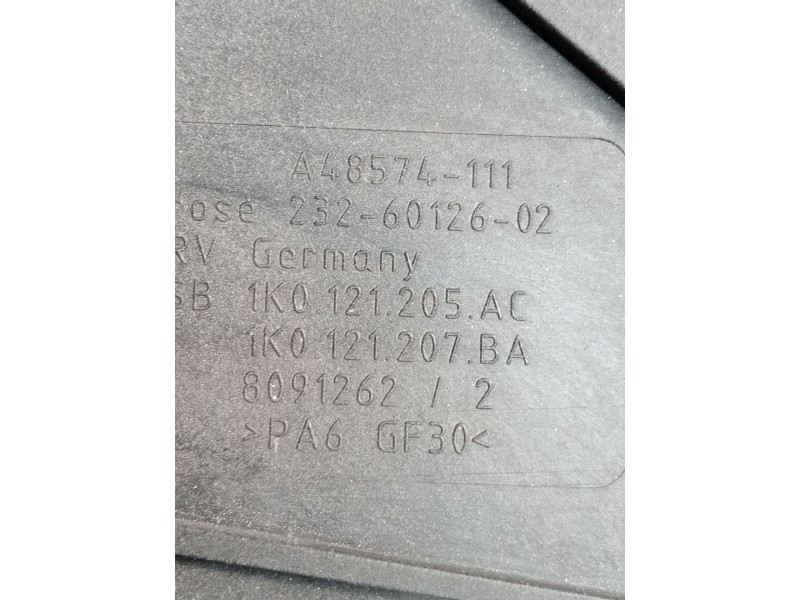 Recambio de electroventilador para volkswagen golf vi (5k1) 1.6 tdi referencia OEM IAM 1K0959455FB 1K0121203AH IK0121207BA 1K012