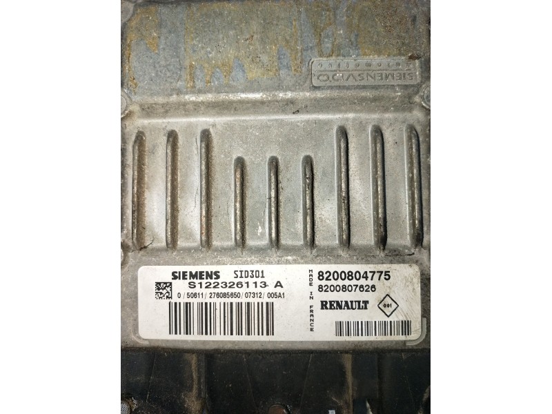 Recambio de centralita motor uce para renault scénic ii (jm0/1_) 1.5 dci (jm1e, jm16) referencia OEM IAM 8200804775 8200807626 S