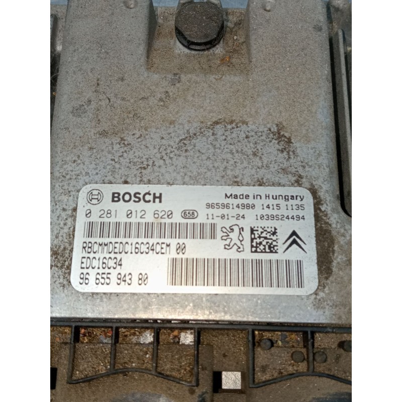 Recambio de centralita motor uce para citroën berlingo / berlingo first monospace (mf_, gjk_, gfk_) 1.6 hdi 75 (mf9hw, gj9hwc, g