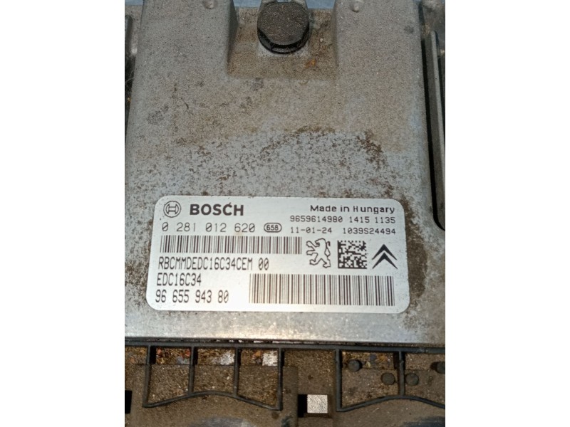 Recambio de centralita motor uce para citroën berlingo / berlingo first monospace (mf_, gjk_, gfk_) 1.6 hdi 75 (mf9hw, gj9hwc, g