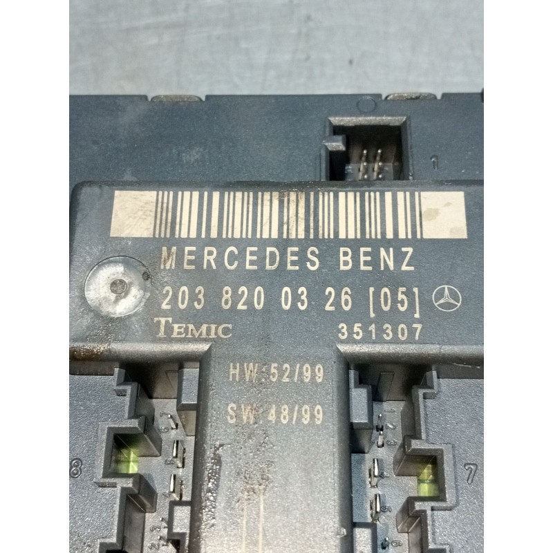 Recambio de modulo electronico para mercedes-benz clase c (w203) c 220 cdi (203.006) referencia OEM IAM 2038200326  2000