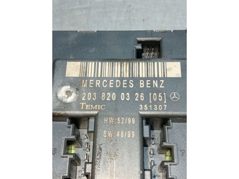 Recambio de modulo electronico para mercedes-benz clase c (w203) c 220 cdi (203.006) referencia OEM IAM 2038200326  2000