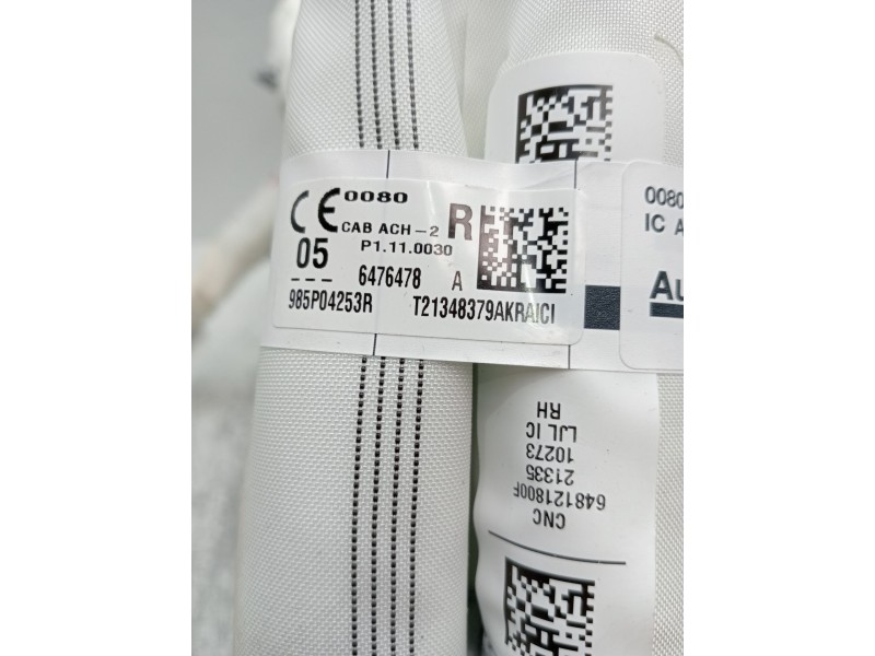 Recambio de airbag cortina delantero derecho para renault arkana i (lcm_, ldn_) 1.6 e-tech 145 (ldmu) referencia OEM IAM 985P042